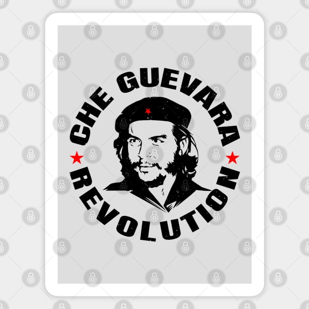 Che Guevara Rebel Cuban Guerrilla Revolution T-Shirt Magnet by HiDearPrint